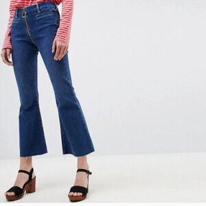 Mih Cropped Flare Jeans